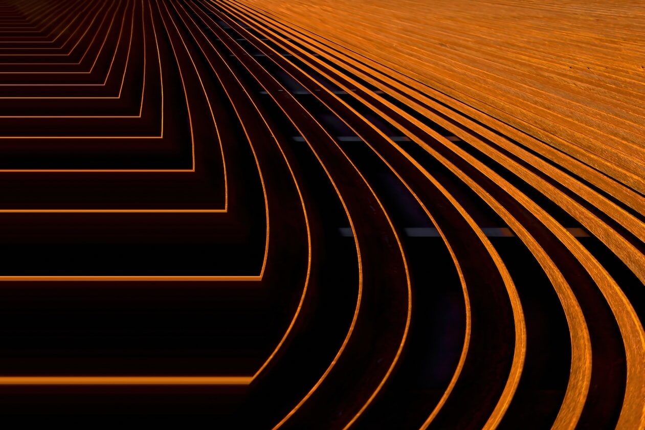 orange digital wallpaper