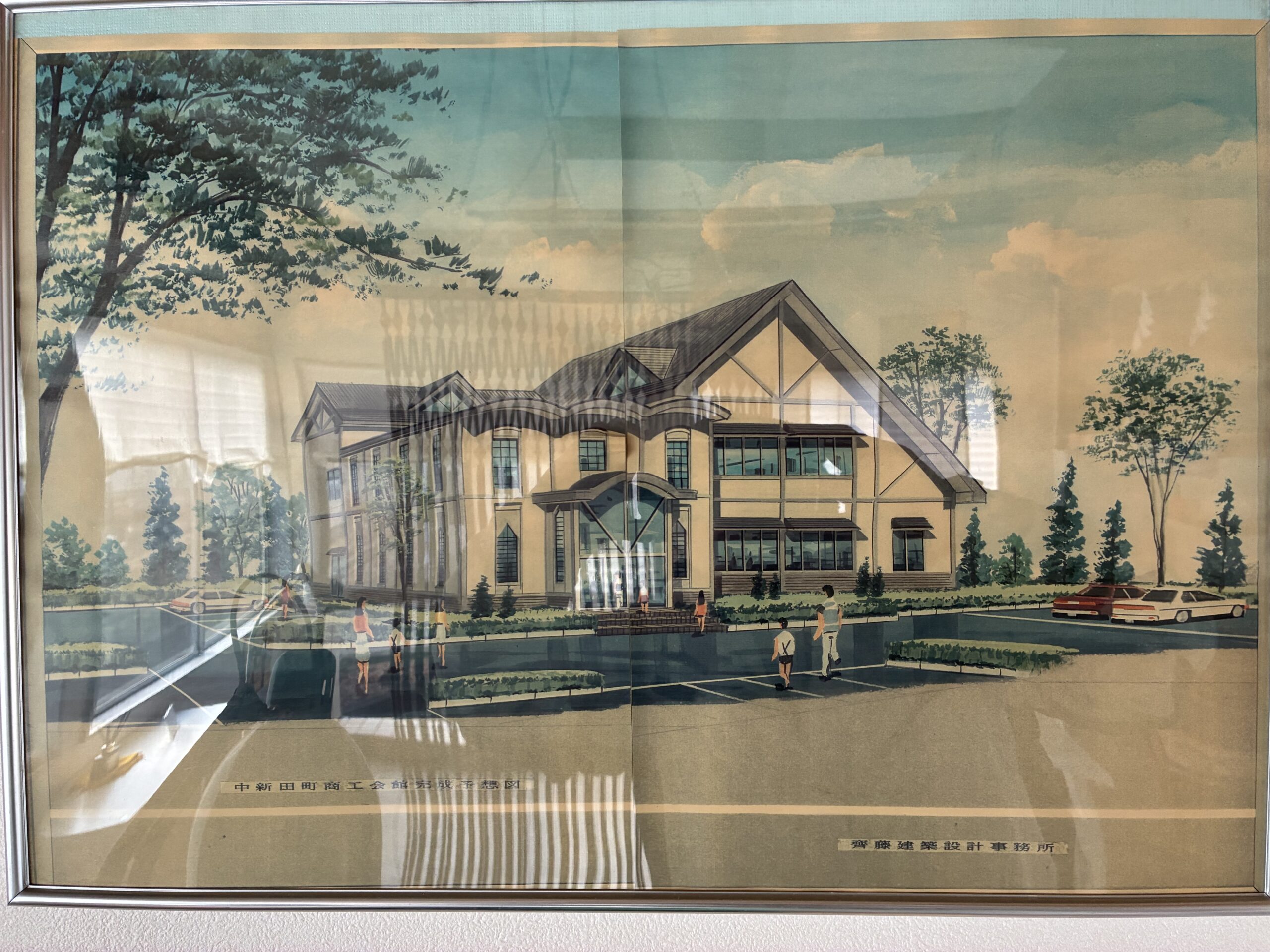 加美商工会館 パース